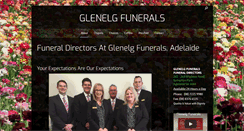 Desktop Screenshot of glenelgfunerals.com.au