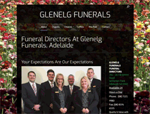 Tablet Screenshot of glenelgfunerals.com.au